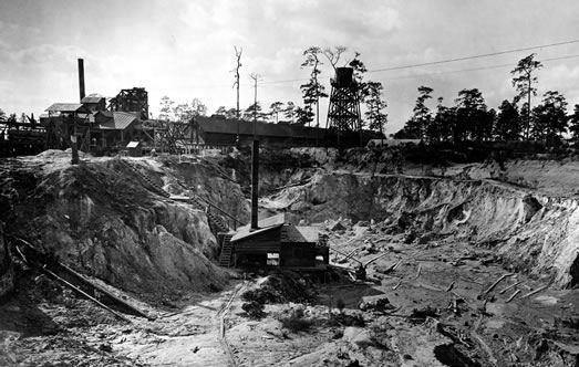 Cranberry Iron Mine Ore Pit - Cranberry, Avery County, North Carolina
