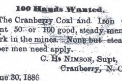 Cranberry-Mines-Hands-Wanted-Avery-County-North-Carolina-1886