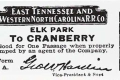 ETWNC-Elk-Park-to-Cranberry-Ticket-Avery-County-North-Carolina
