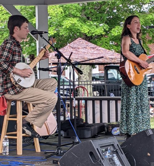 Avery-County-Historical-Museum-Heritage-Festival-2022-Crystal-Hurt-and-Judge-Hughes